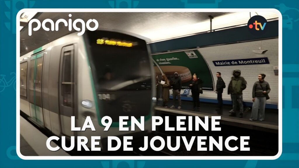 , Montrouge,Parigo #298 – La 9 en pleine cure de jouvence