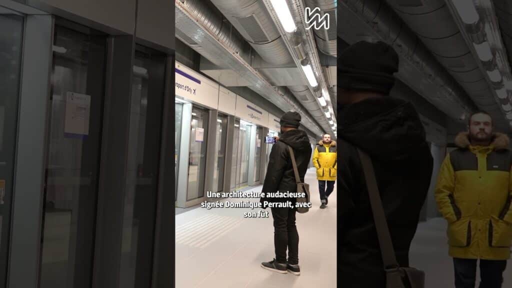 , (Villejuif): Ouverture de la gare Gustave Roussy de la ligne 14 à Villejuif #metro