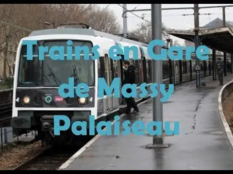, (massy palaiseau): Trains en Gare de Massy Palaiseau – RER B
