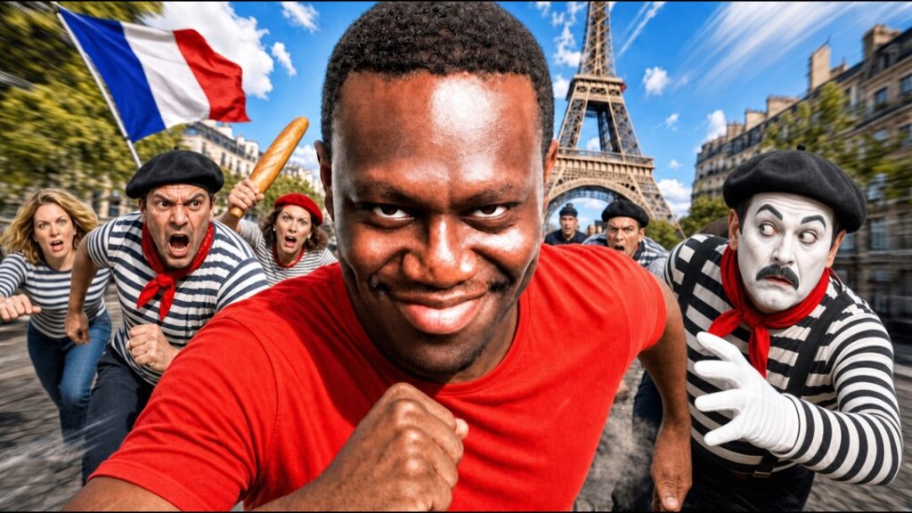 , (créteil): TROLLING PEOPLE IN PARIS
