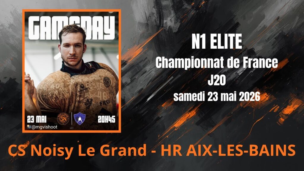 , Noisy-le-Grand,J20 N1 Elite 25/26 CS Noisy Le Grand – HR Aix-les-Bains